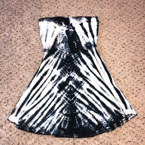 Express — mini tie dye dress